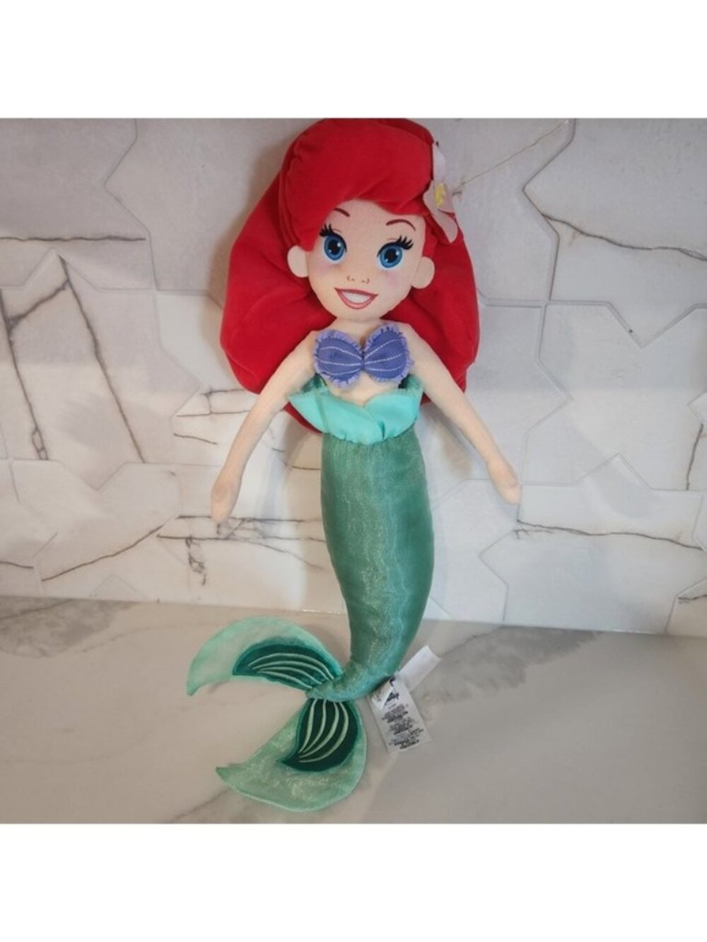 Disney Store Ariel Plush Doll The Little Mermaid‎ Stuffed Toy